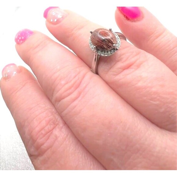 Beautiful Rutilated Quartz Ring - Picture 5 of 5